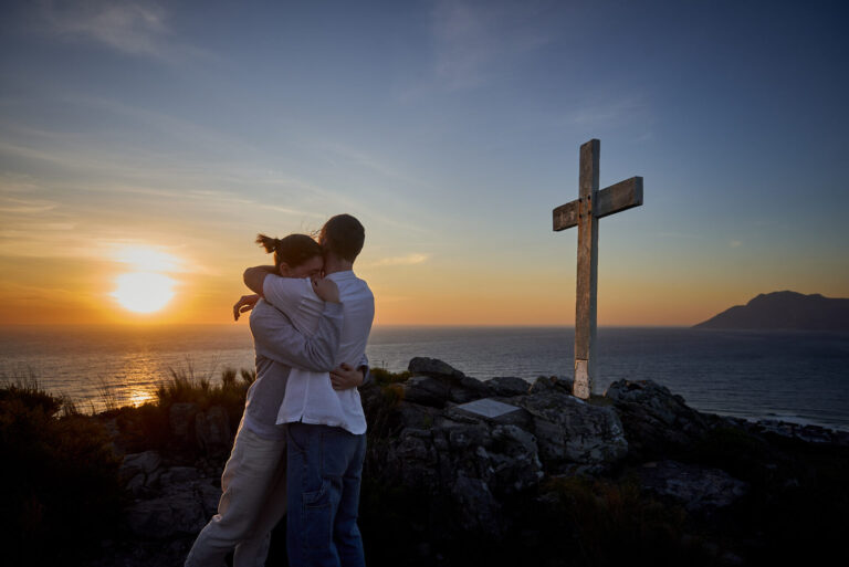 Kommetjie proposal photography